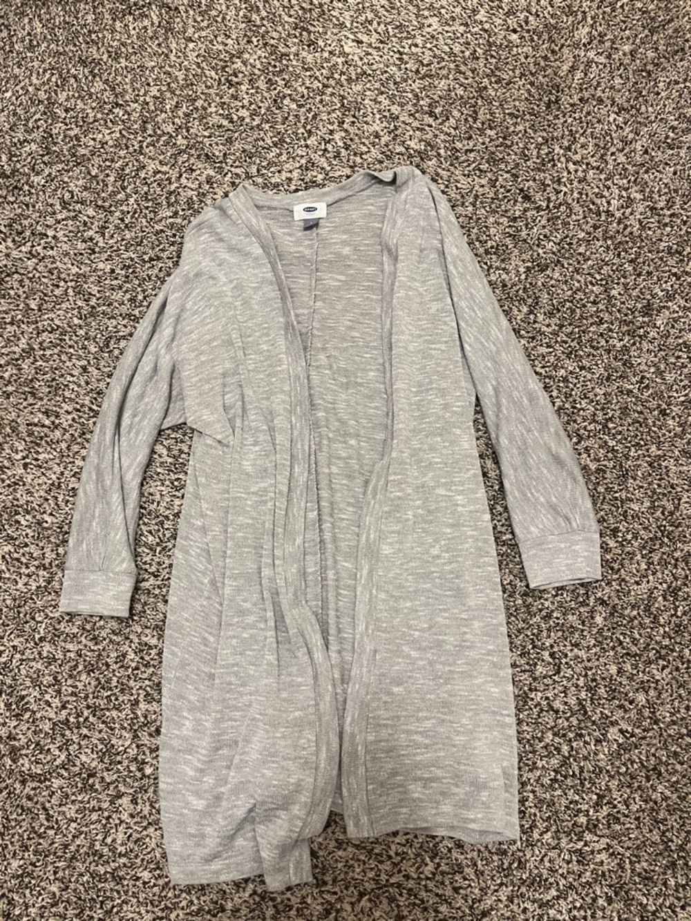 Old Navy Heather Gray Open Cardigan